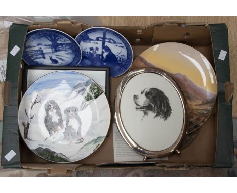 From the personal collection of Diana Cochrane (Duntiblae Kennels) a collection of Burmese Mountain Dog memorabilia to includ