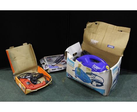 Tools, to include a Black &amp; Decker 650W drill, a 2 Heat heat gun and a Draper pressure washer, all untested, (3)