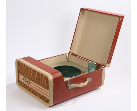 Philips Disc Jockey Auto record player, 37.5cm wide