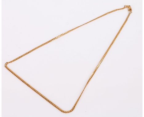 9 carat gold chain, 3.8 grams