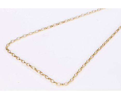 9 carat gold chain, 1.9 grams