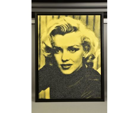 NUALA MULLIGAN 'DIAMONDS ARE A GIRLS BEST FRIEND', a portrait of Marilyn Monroe, signed limited edition with diamond dust 35/
