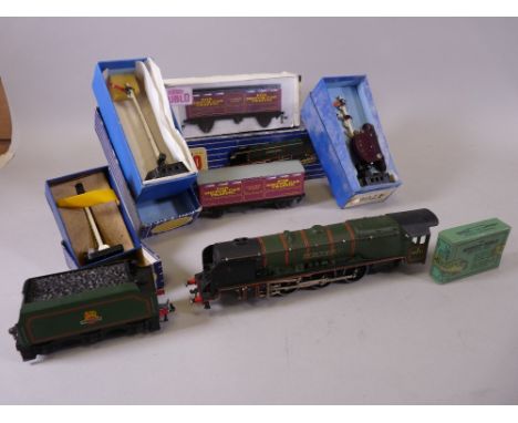 MODEL RAILWAY - Hornby Dublo EDL 12 BR three rail 'Duchess of Montrose' and tender, locomotive, boxed with long wheel base va