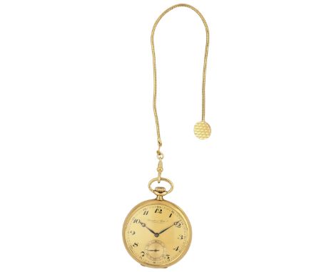  IWC Taschenuhr Elegante Taschenuhr von ca. 1930 in Gelbgold 18K. Uhrwerk Handaufzug mit  IWC Taschenuhr   Elegante Taschenu