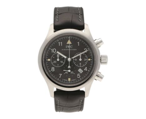   IWC Armbanduhr Fliegeruhr-Chronograph in Edelstahl. Uhrwerk Quarz, mechanisch (Chrono) mit  IWC Armbanduhr   Fliegeruhr-Chr