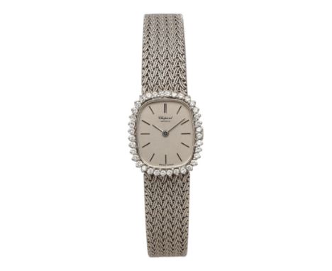   CHOPARD Damenarmbanduhr Elegantes Modell in Weissgold 18K. Lünette verziert mit 36 Brillanten von  CHOPARD Damenarmbanduhr 