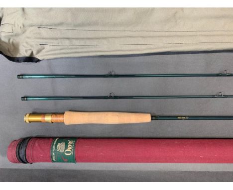 Orvis Trident TL 8'6'' 5 weight 2 piece fly rod (Carbon) in makers protective tube and rod bag, lovely condition