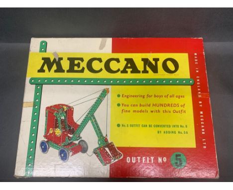 Vintage Meccano set No 5 in very good condition