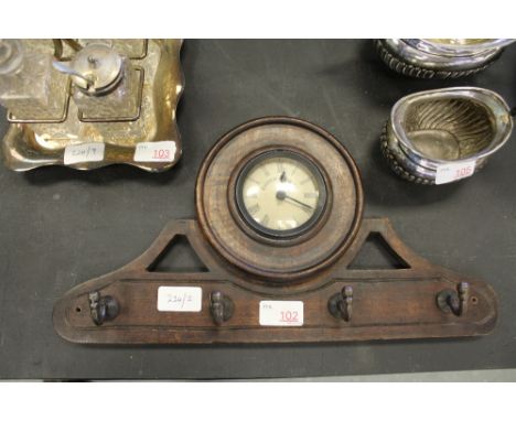 Colonial Clock Company clock coat hook fitting