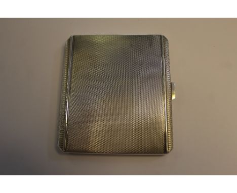 Silver cigarette case