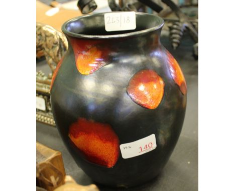 Poole Flambe vase