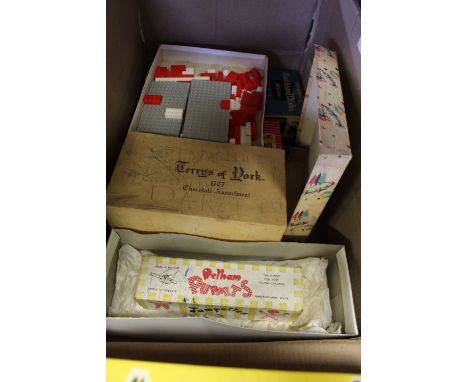 1 box of games including Pelham Puppet