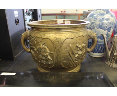 Chinese bronze planter/censer