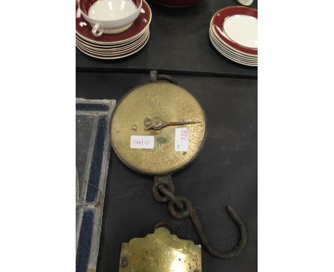 Salter spring balance scales