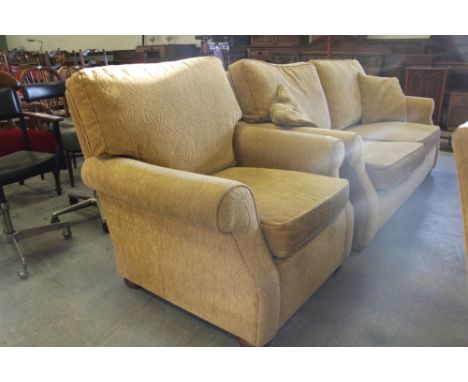 Sofa bed and chair