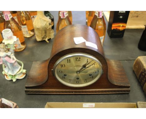 Oak Mantel Clock