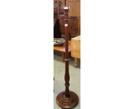 Mahogany standard lamp base