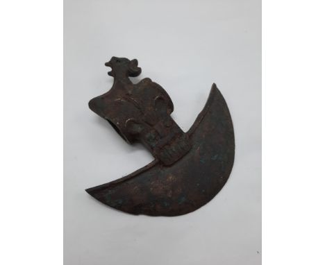 BRONZE AXE HEAD MIDDLE EASTERN