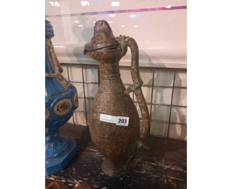 CHINESE BRONZE JUG 45CMS (H) 