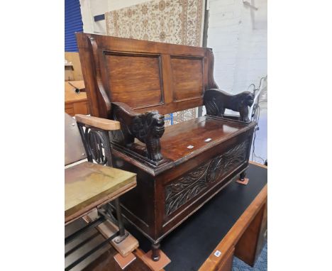 OAK MONKS BENCH