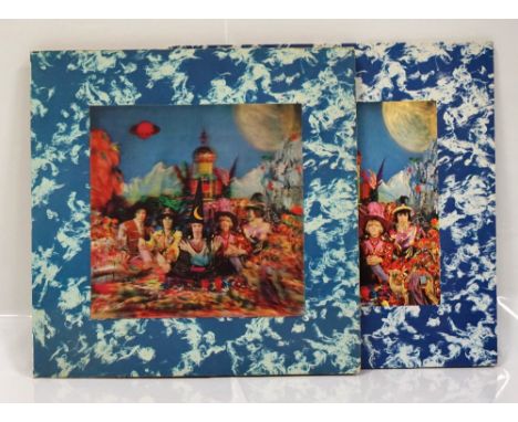 THE ROLLING STONES - THEIR SATANIC MAJESTIES REQUEST
two albums, one a 1st pressing, Mono TXL.103, 1967, with 3D cover; the 2