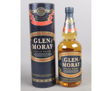 A single bottle of Glen Moray Scotch whisky, 70cl, 40%.  