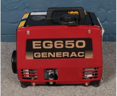 A Generac petrol generator. EG650. (boxed, new with instructions manual)  