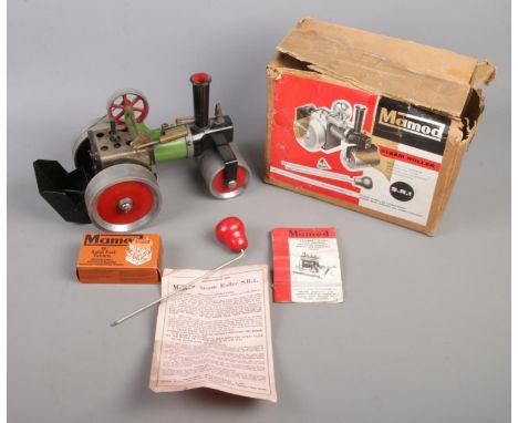 A Mamod steam roller S.R.1. With original box.  