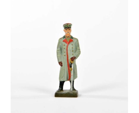 Lineol, Hindenburg mit Mantel, Germany VK, 7,5 cm, Masse, Z 1