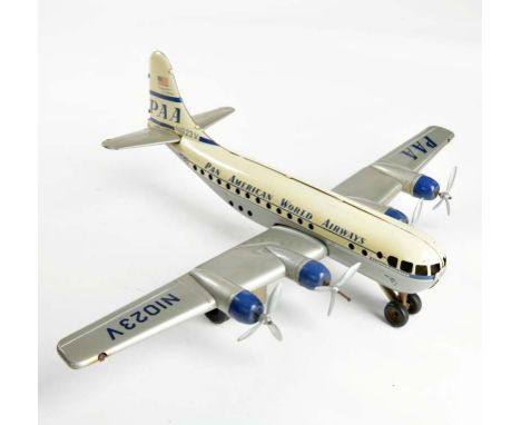 Gama, Flugzeug, W.-Germany, 36 cm, Blech, Funktion nicht geprüft, LM, Z 2-