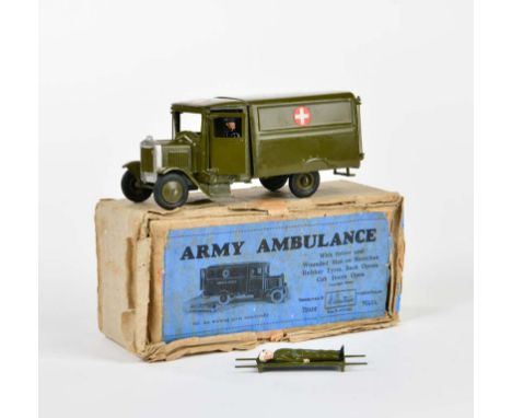 Britains, Army Ambulance, England, 16 cm, Druckguss, min. LM, Okt Z 2-3, Z 2