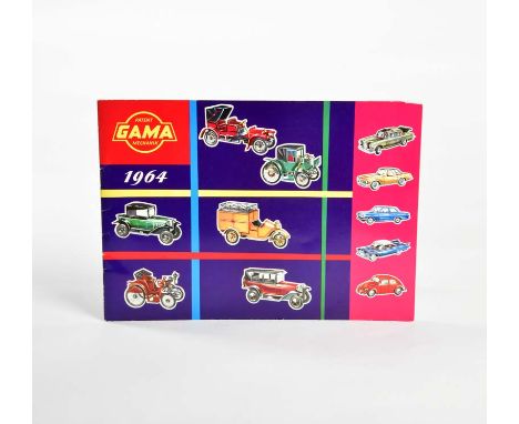 Gama, Originalkatalog 1964, 21x30 cm, Z 1-2