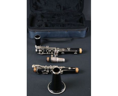 A five piece Buffet clarinet in original fitted case. 