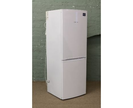 A Bosch white enamel frost free fridge freezer exxcel electronic