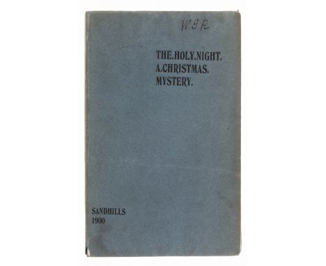 [Robertson (W. Graham)] The Holy Night, A Christmas Mystery, first edition, upper hinge cracked at foot but holding firm, ori