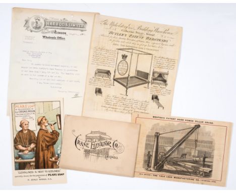 Trade &amp; Transport.- A Collection of material relating to Trade, Transport and Engineering, including: several on railways