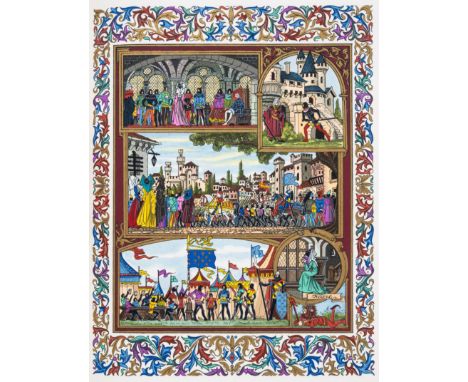 Gradassi (Jean).-&nbsp;Shakespeare&nbsp;(William)&nbsp;Les Chefs d'Oeuvre,&nbsp;First &amp; Second series, together 12 vol., 