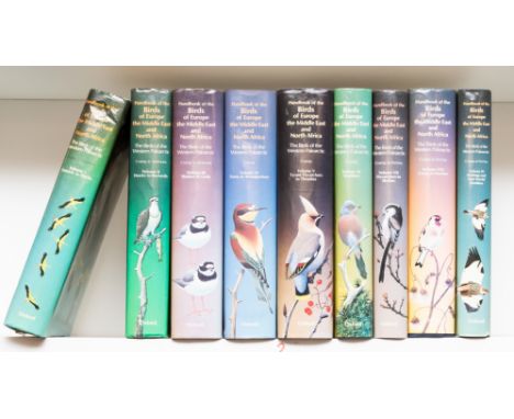 Birds.- Cramp (Stanley) Handbook of the Birds of Europe, the Middle East and North Africa, 9 vol.,&nbsp;first editions,&nbsp;