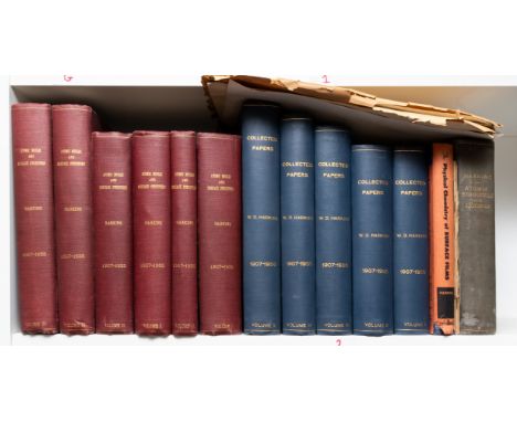 Physical chemistry.- Harkins (William Draper) [A collection of c.28 offprints authored or co-authored by Harkins], bound toge