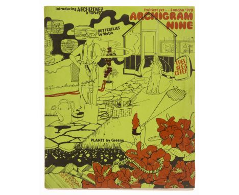 Cook (Peter, editor) Archigram Nine, first edition, illustrations, with free seed packet stapled to head of one sheet, origin
