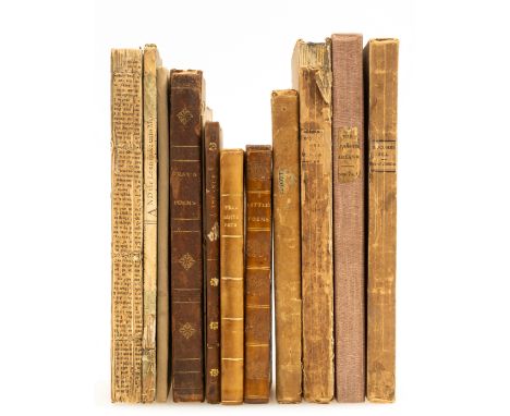 Smith Marriott (W. M.) Edred and Ella, Horatius and Virginia, A Lay to Dorset, and Other Poems, first edition, etched frontis
