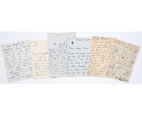 Royalty.- Collection of letters and documents relating to British and European Royalty, letters including: Prince George, sec