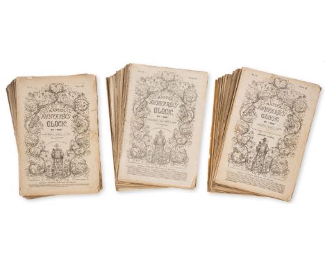 Dickens (Charles) Master Humphrey's Clock, first edition, first issue in the original 88 weekly parts, 3 engraved frontispiec