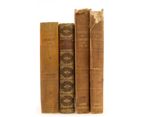 Bront&euml; (Charlotte) Shirley, 2 vol. only (of 3), first edition,&nbsp;advertisements dated 'October 1849' at end vol. 1, s