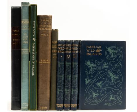 Birds.- Scott (Peter) Observations of Wildlife, one of 200 copies signed by the author, original morocco-backed cloth, origin