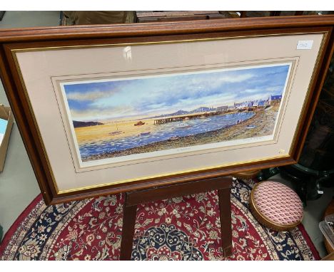 A Limited edition [2/850] print titled 'The Tay at Sunset' by Harry McGregor. Signed in pencil by the artist. 