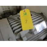 (Located in Lebanon, NJ) Kice Vacuum Pump Believed 40 HP Motor, 230/460 volt, Includes Silencer Tank