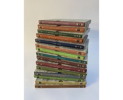 A group of 1970s Folio Society publications with sleeves, including Shakespeare's 'King John' and 'The Tradegy of Hamlet'