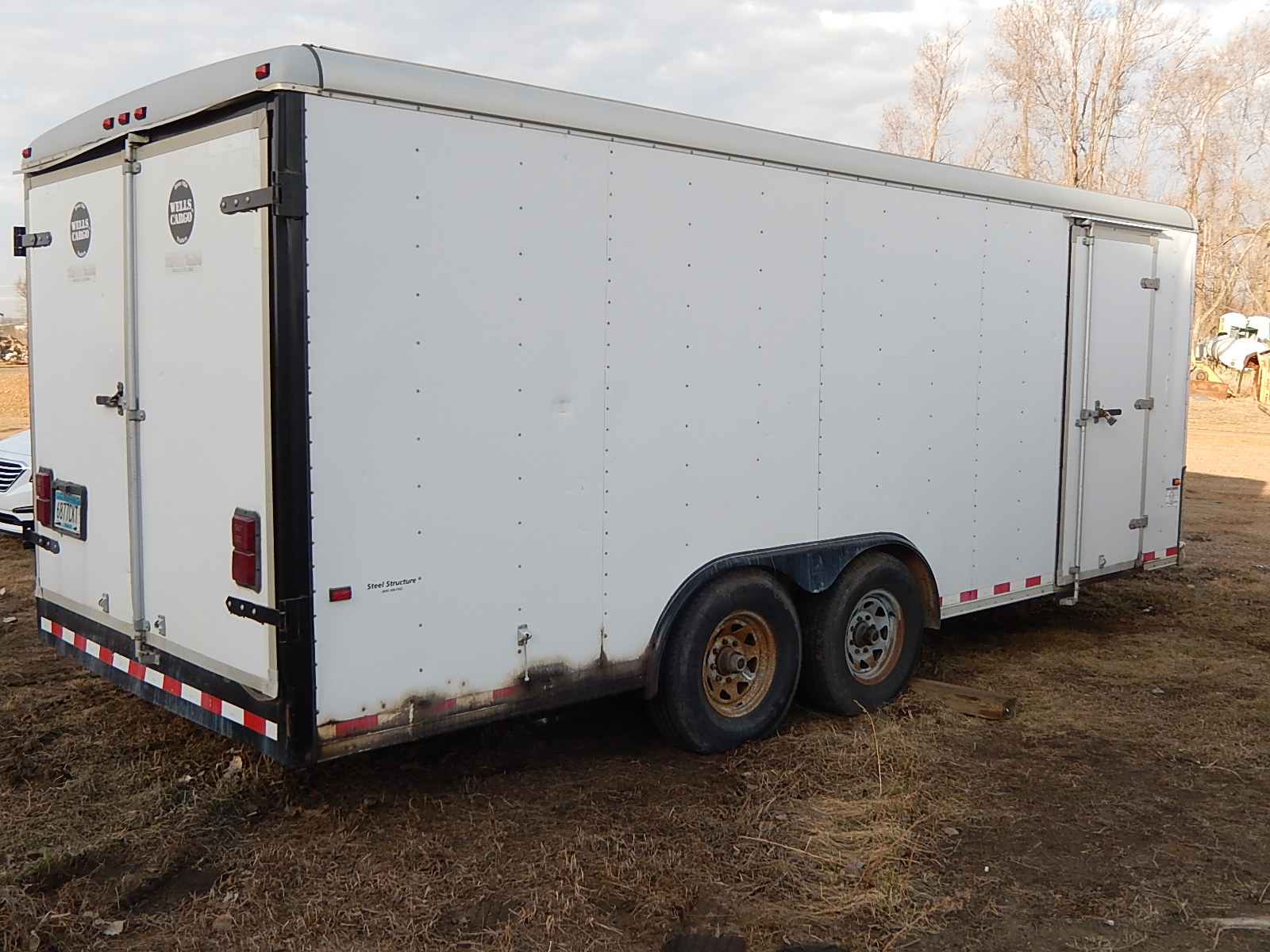 1998 Wells Cargo 20 ft. TandemAxle, 13,000 lb. Capacity Utility Cargo