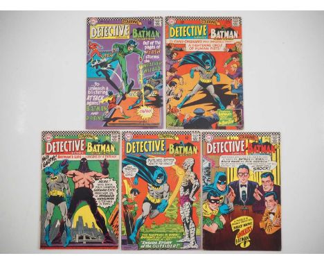 DETECTIVE COMICS #353, 354, 355, 356, 357 (5 in Lot) - (1966 - DC) - Includes the first full appearance and origin of the Out